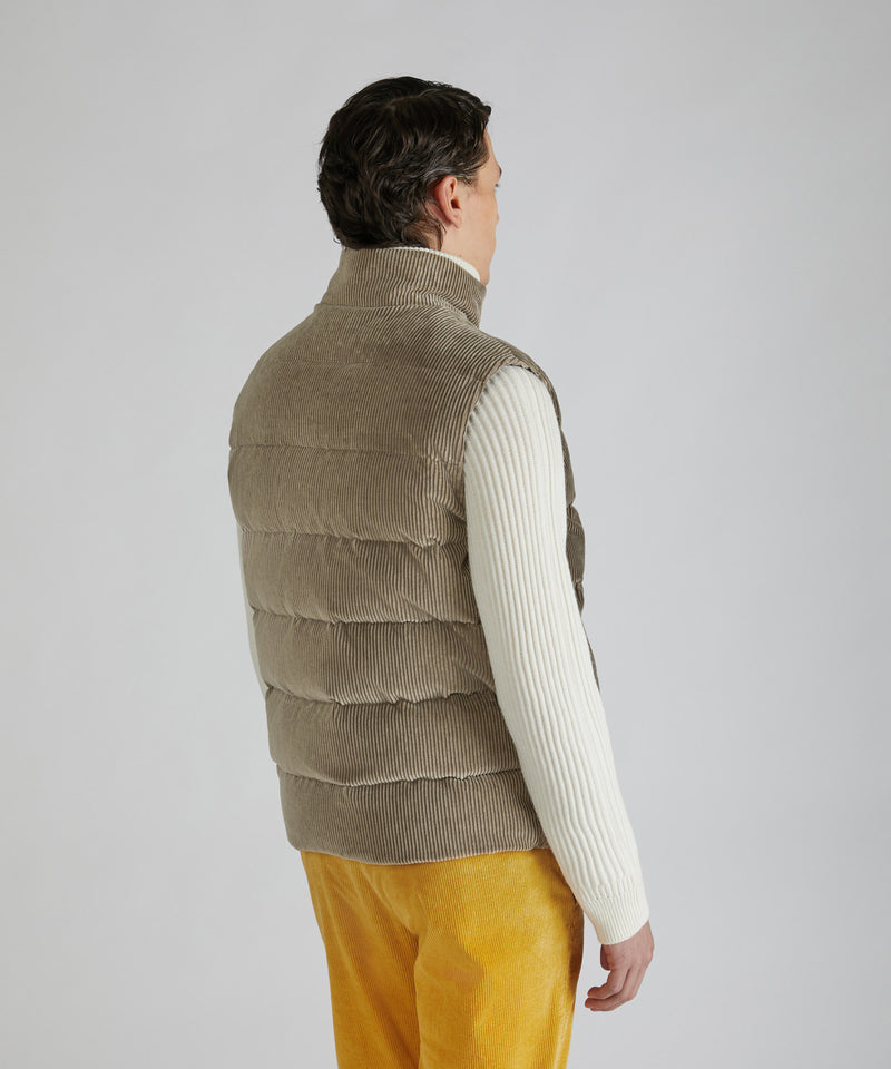 Slowear Gilet in velluto In Saldo