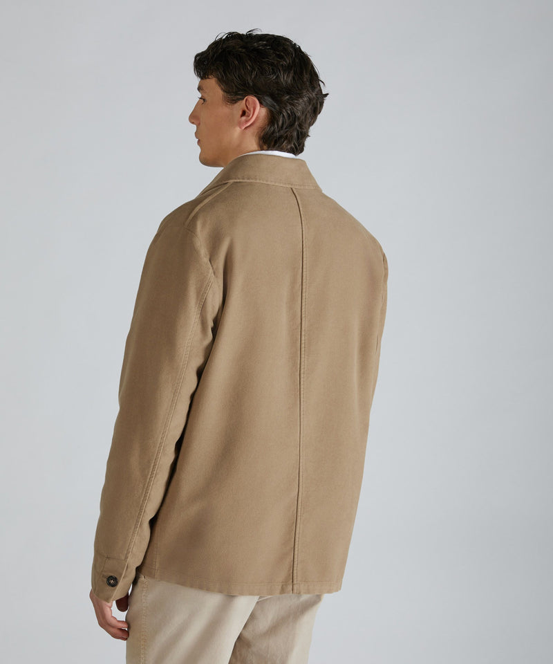 Slowear Blusa regular fit in Moleskin 2025