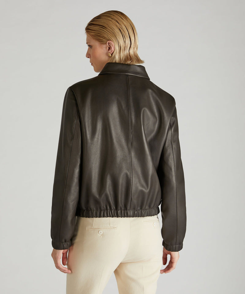 Slowear Bomber regular fit in nappa Nuovo