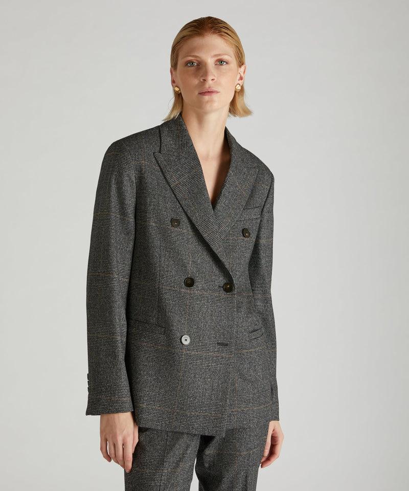 Slowear Doppiopetto regular fit in flanella Pezzi Unici