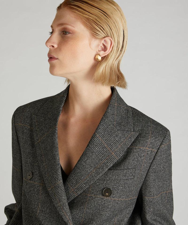 Slowear Doppiopetto regular fit in flanella Pezzi Unici