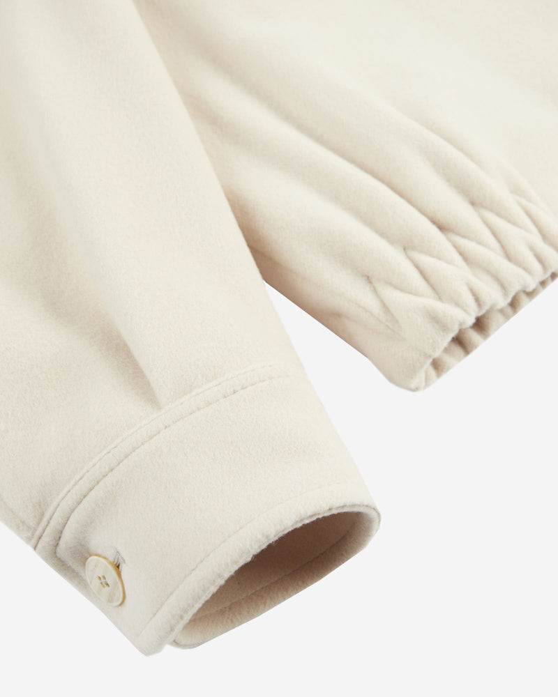 Slowear Bomber regular fit in velour di lana e cashmere Acquista Ora