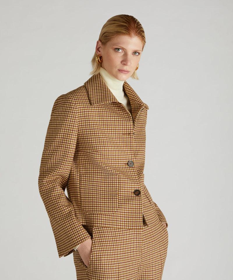 Slowear Giacca regular fit in flanella Fino Al -60%