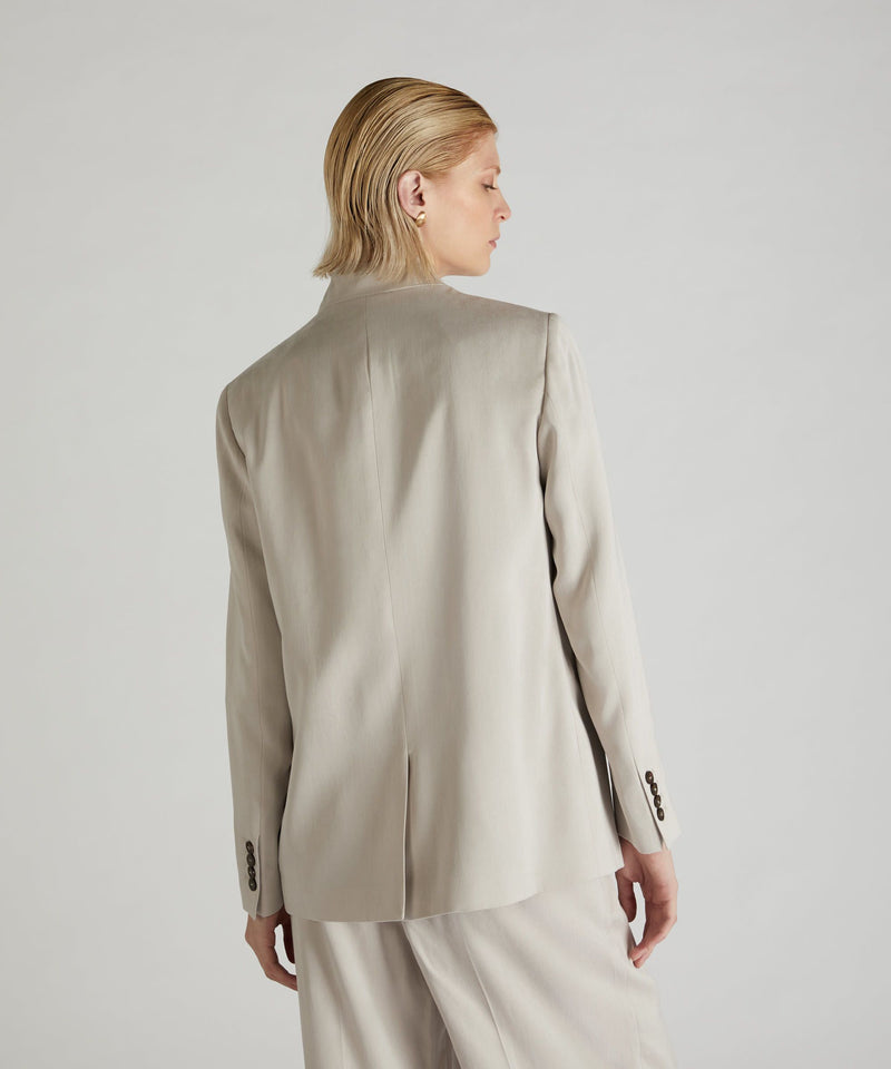 Slowear Giacca regular fit in lyocell Shopping Online