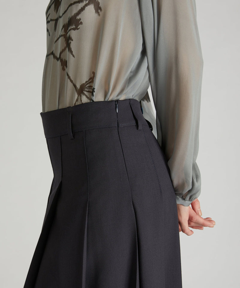 Slowear Gonna in twill di lana Vendita Economica