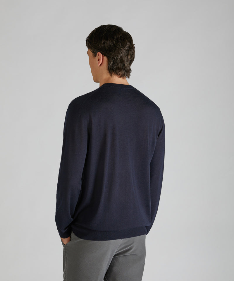 Slowear Girocollo slim fit in cashmere e seta Nuova