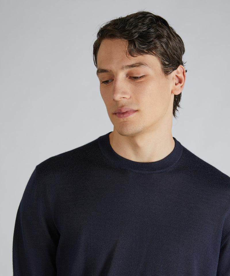 Slowear Girocollo slim fit in cashmere e seta Nuova