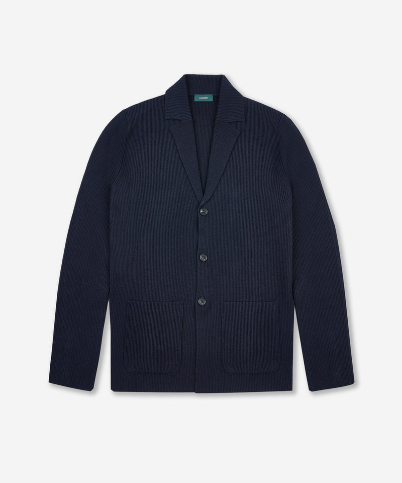 Slowear Giacca slim fit in lana merinos
