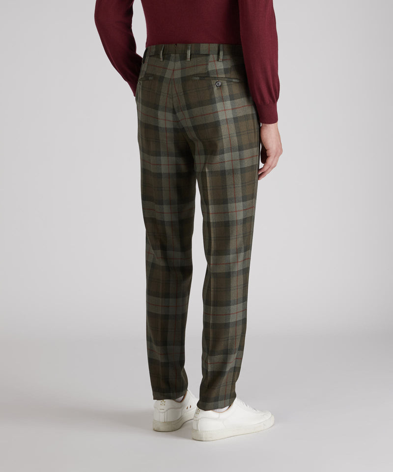 Slowear Pantalone tapered fit in lana Soddisfazione Garantita