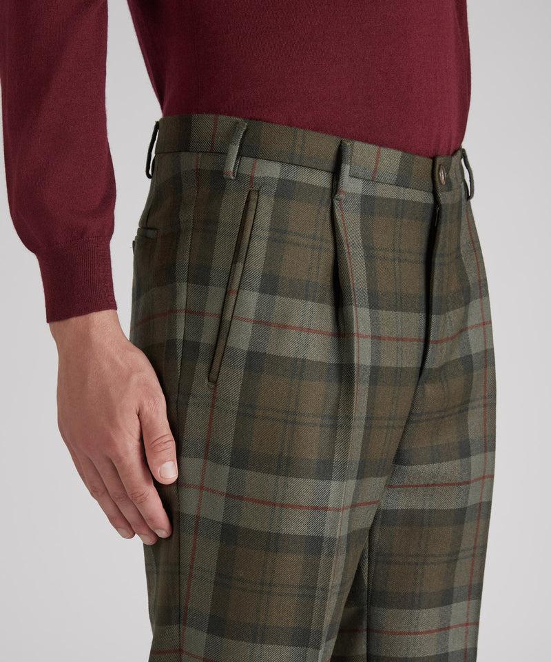 Slowear Pantalone tapered fit in lana Soddisfazione Garantita
