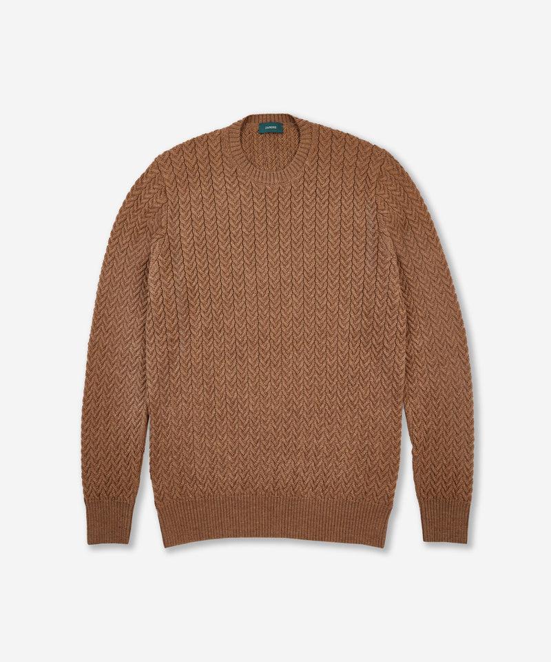 Slowear Girocollo slim fit in lana merinos