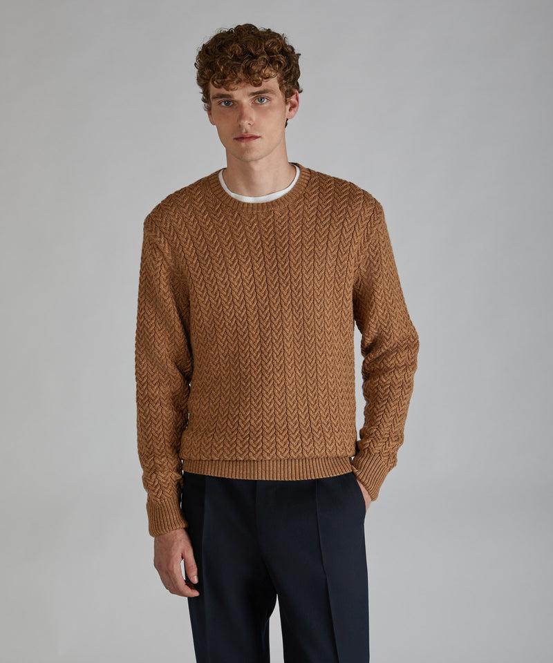 Slowear Girocollo slim fit in lana merinos Consegna Veloce