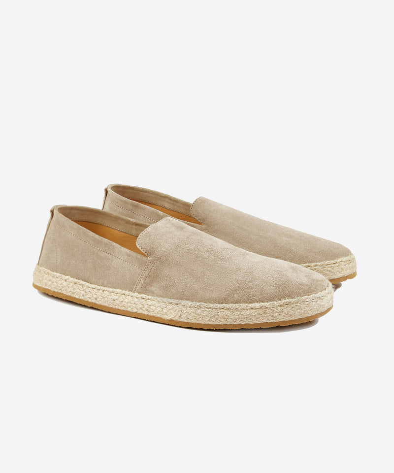 Slowear Espadrillas in pelle di vitello suede Novità