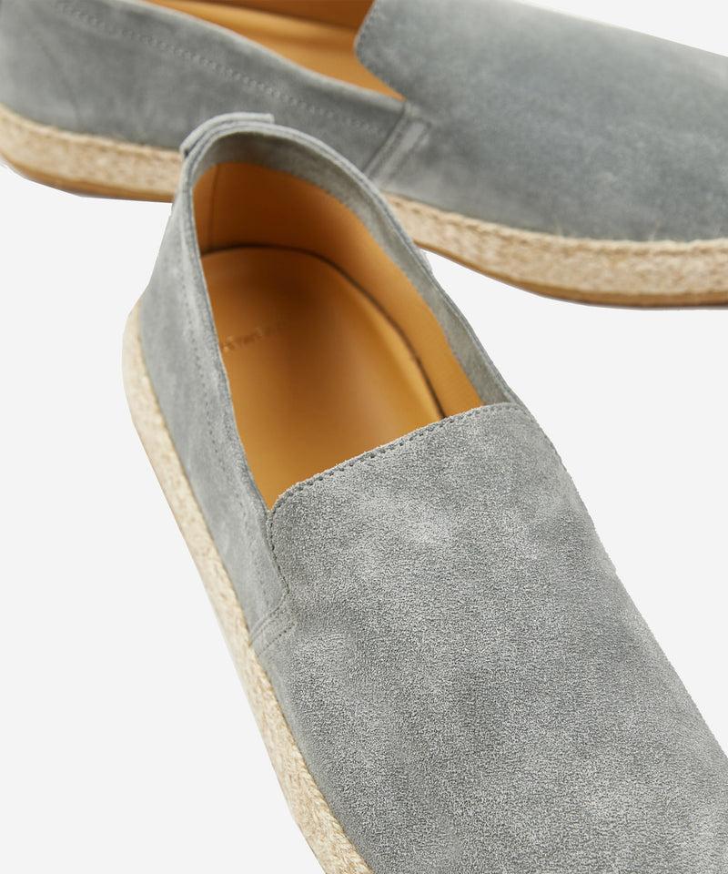 Slowear Espadrillas in pelle di vitello suede Sconto