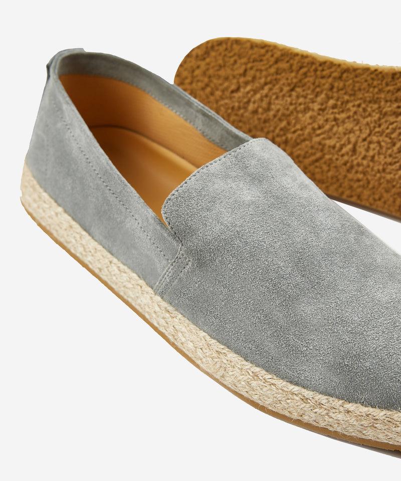 Slowear Espadrillas in pelle di vitello suede Sconto