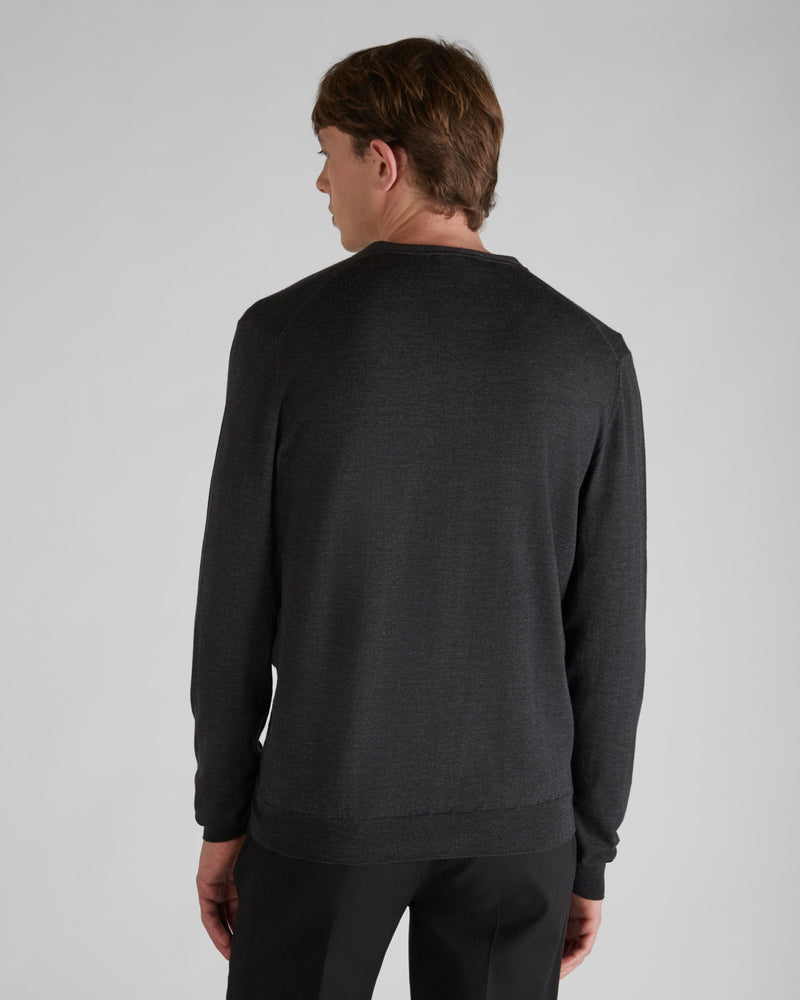 Slowear Cardigan slim fit in Flexwool certificato Offerta