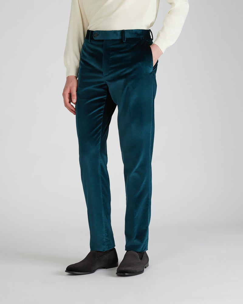 Slowear Pantalone tapered fit in velluto Offerte