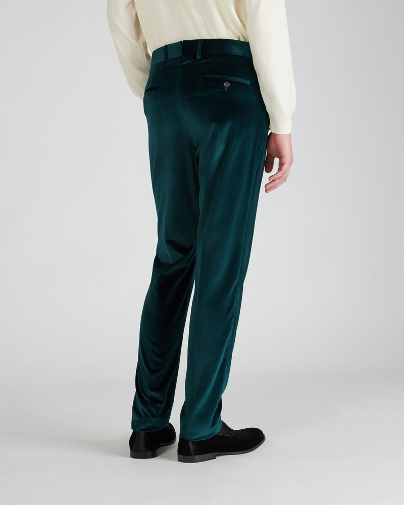 Slowear Pantalone tapered fit in velluto Offerte