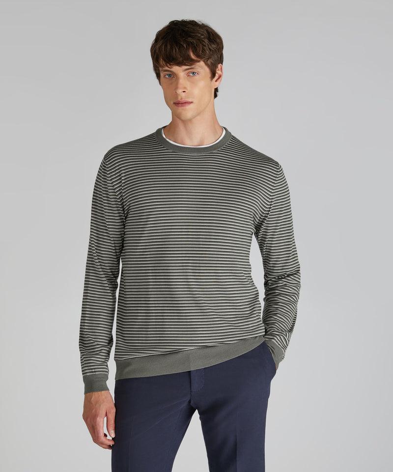 Slowear Girocollo slim fit in Flexwool I Più Venduti