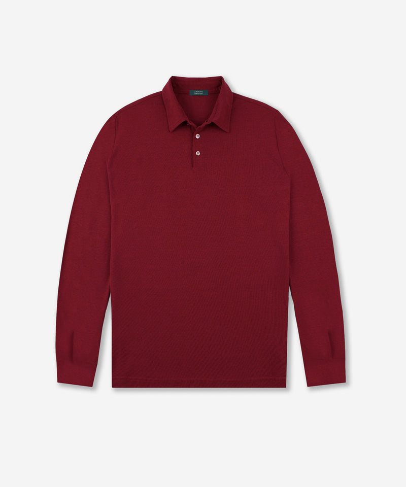 Slowear Polo slim fit in Flexwool