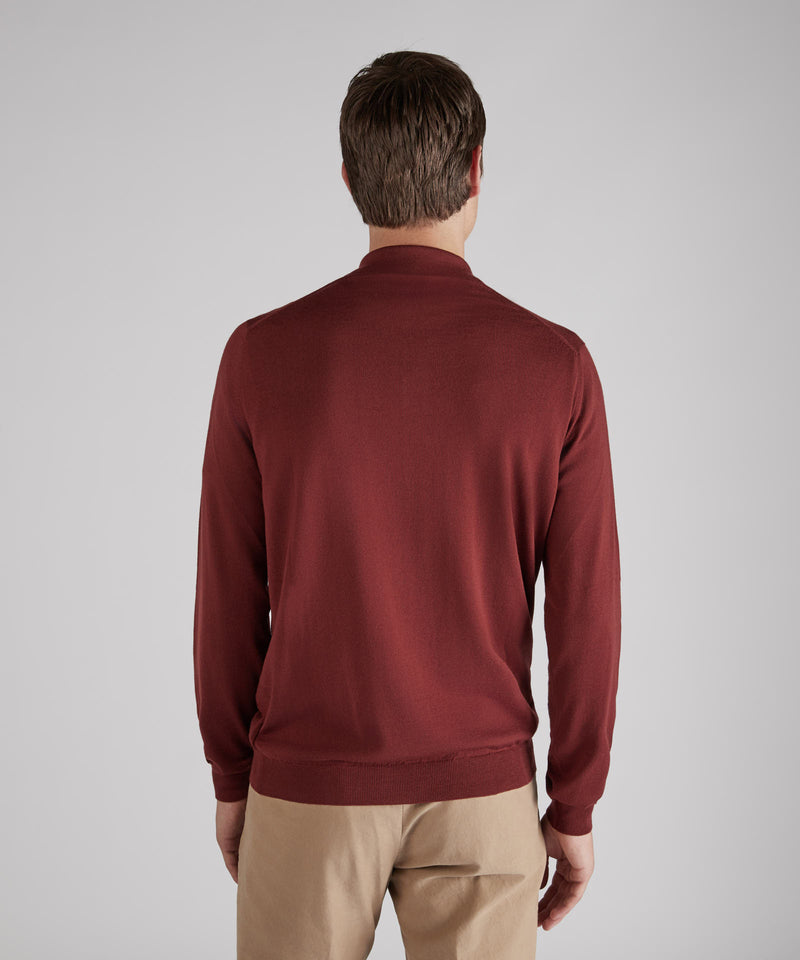 Slowear Polo slim fit in Flexwool Negozio