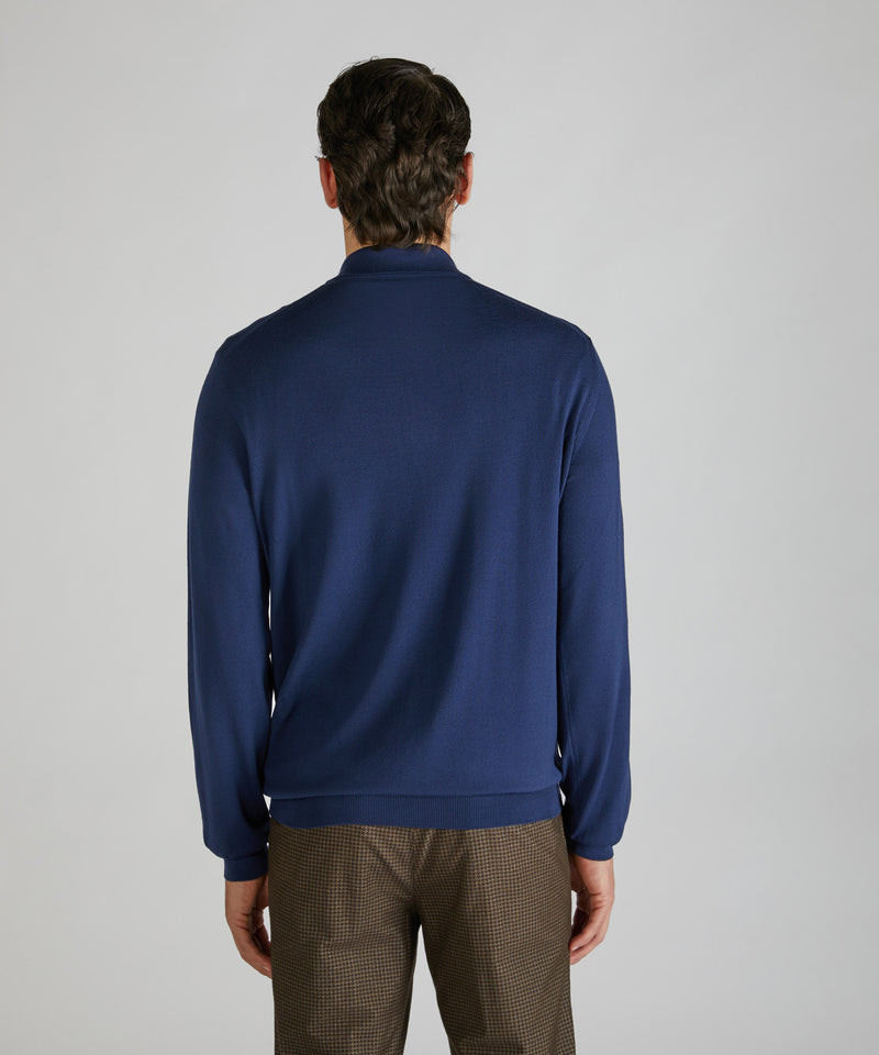 Slowear Polo slim fit in Flexwool In Saldo