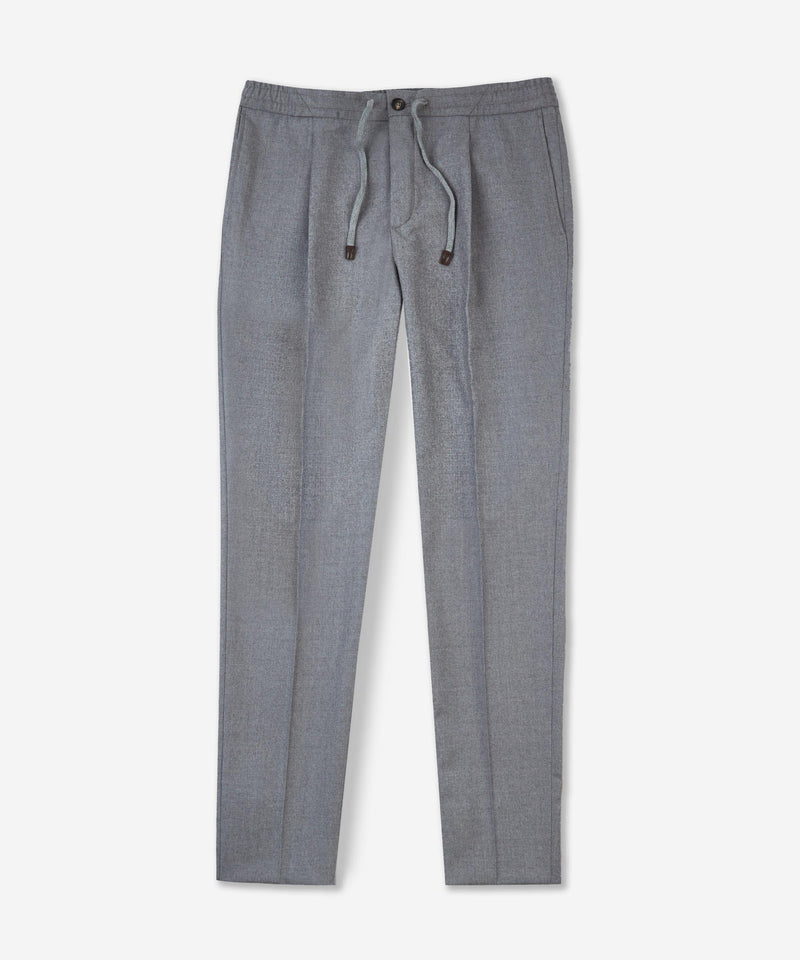 Slowear Pantalone tapered fit in flanella Nuova