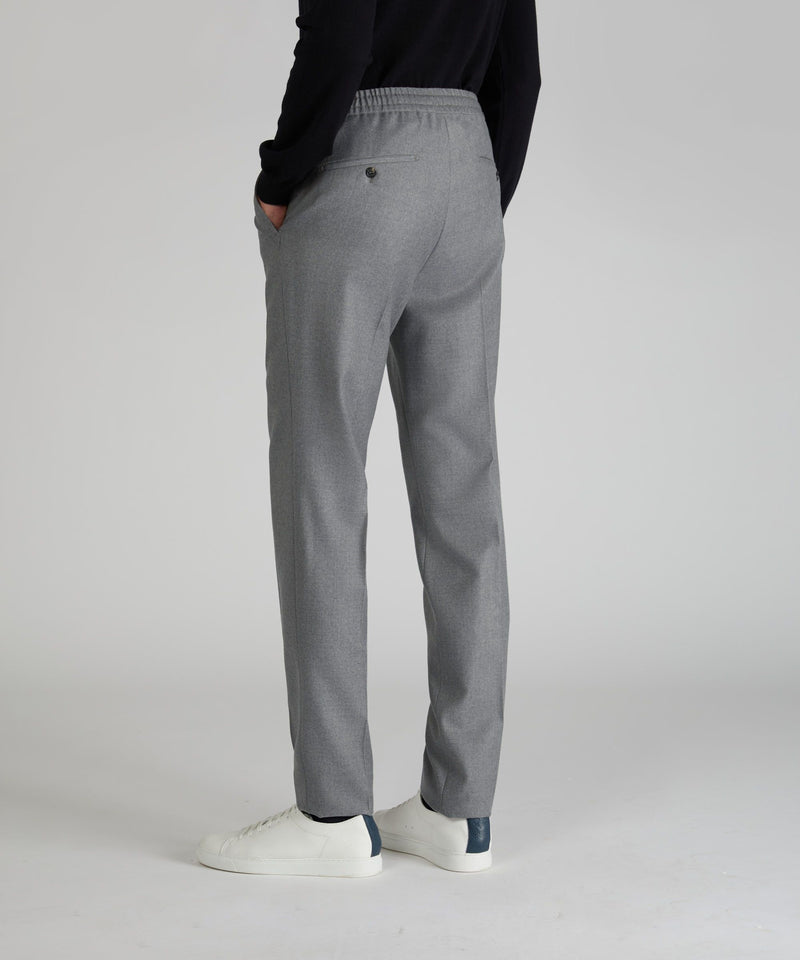 Slowear Pantalone tapered fit in flanella Nuova