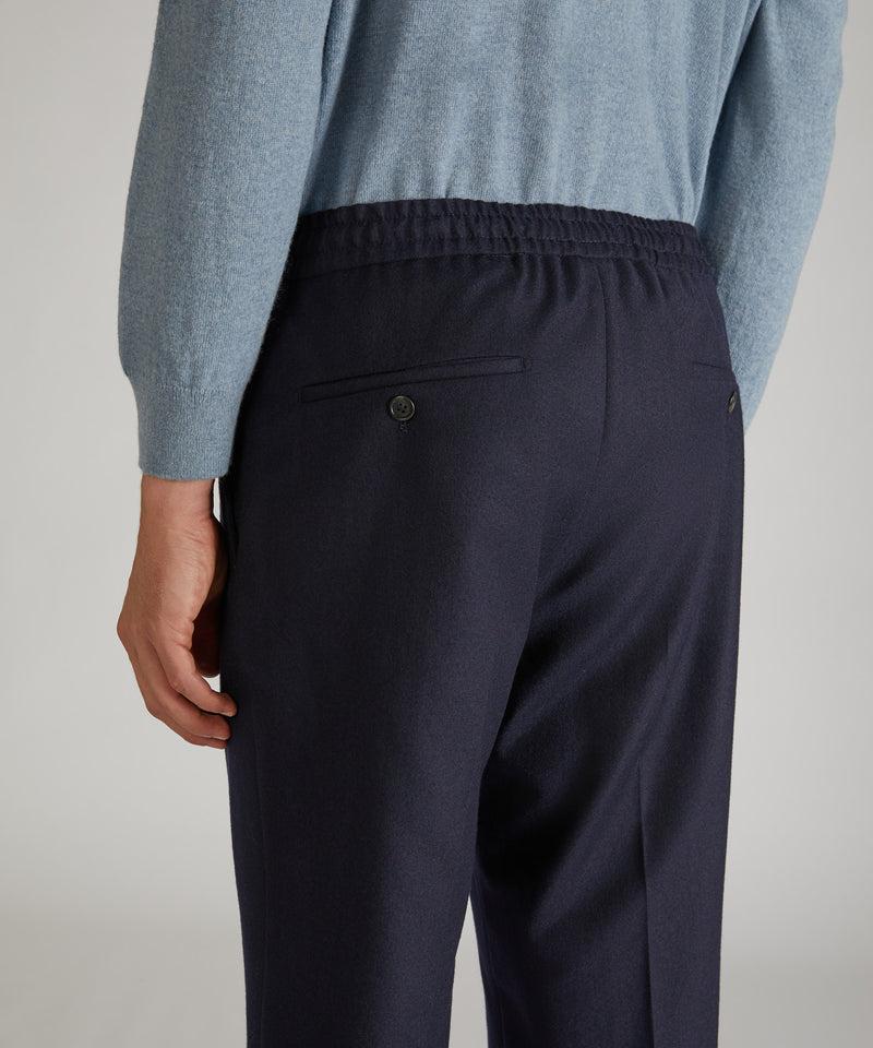 Slowear Pantalone tapered fit in flanella Moda