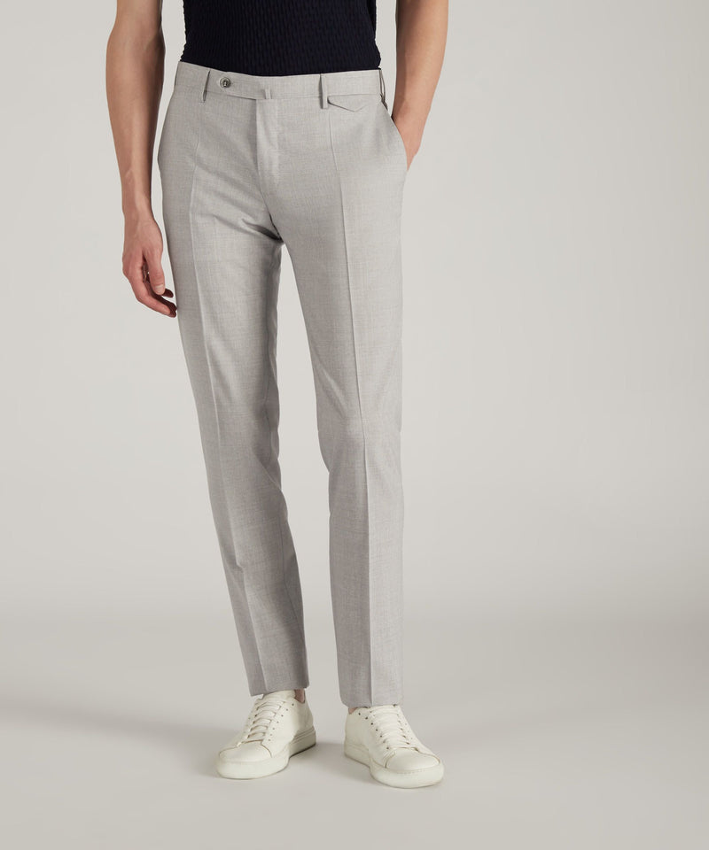Slowear Pantalone slim fit in lana tropical certificata In Linea