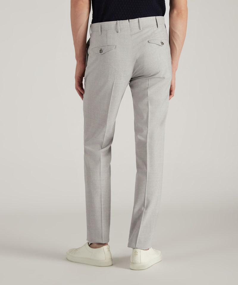 Slowear Pantalone slim fit in lana tropical certificata In Linea