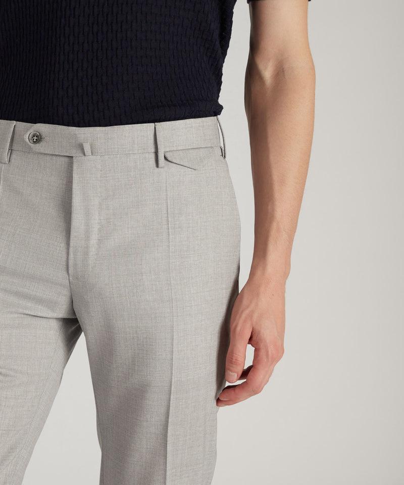 Slowear Pantalone slim fit in lana tropical certificata In Linea