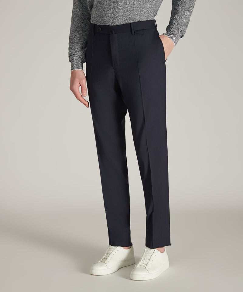 Slowear Pantalone slim fit in lana tropical certificata Nuovo