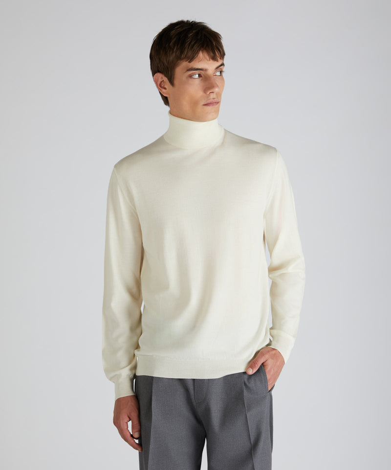 Slowear Dolcevita slim fit in Flexwool Pezzi Unici