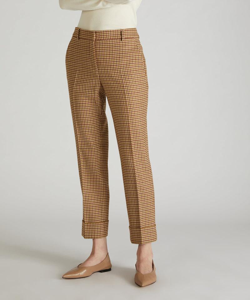 Slowear Pantalone regular fit in flanella Acquista Ora