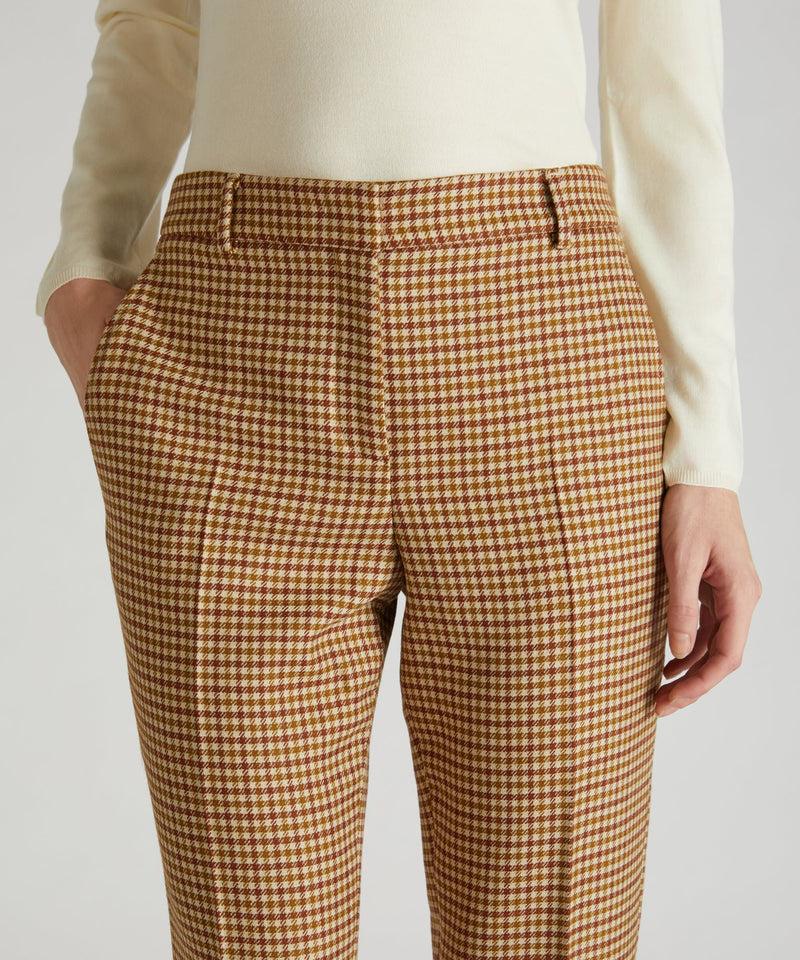 Slowear Pantalone regular fit in flanella Acquista Ora