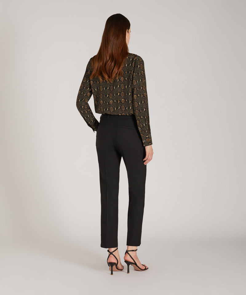 Slowear Pantalone slim fit in lana bistretch certificata Fino Al -60%