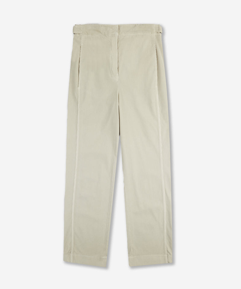 Slowear Pantalone regular fit in velluto Outlet