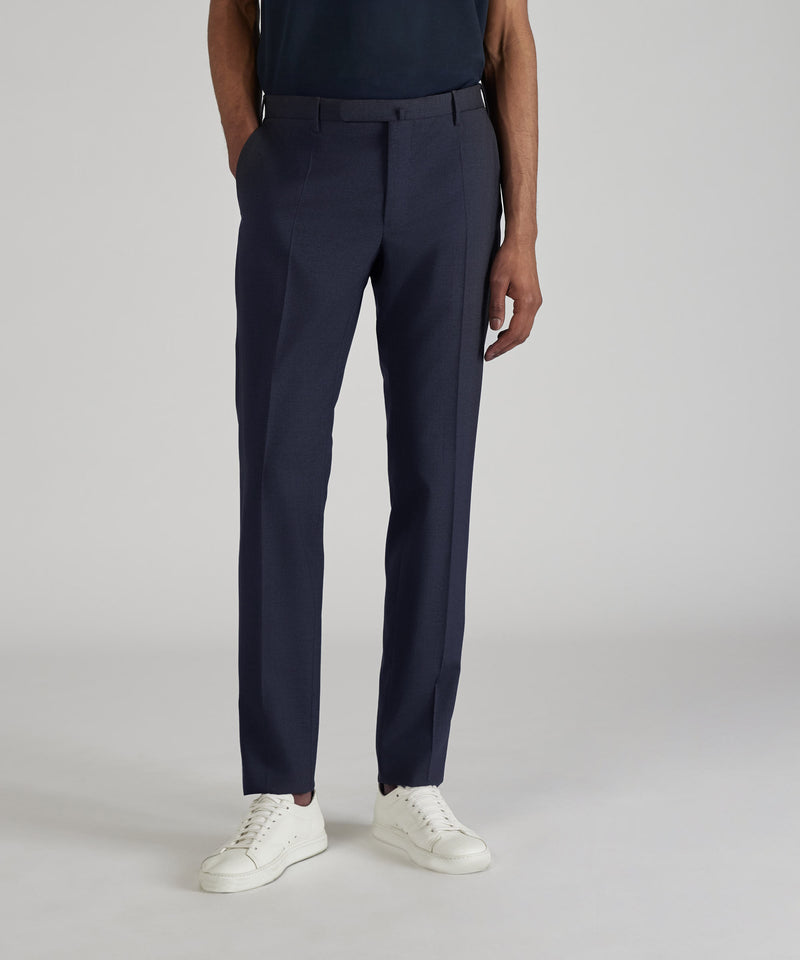 Slowear Pantalone slim fit in lana tropical Spedizione Gratuita