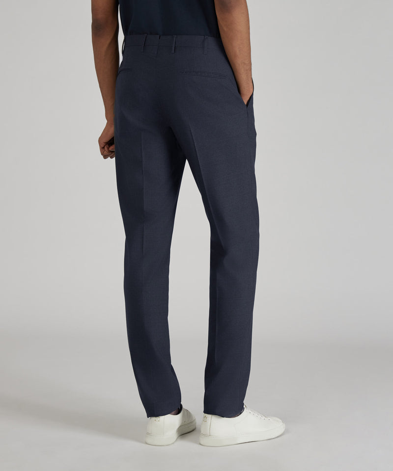 Slowear Pantalone slim fit in lana tropical Spedizione Gratuita