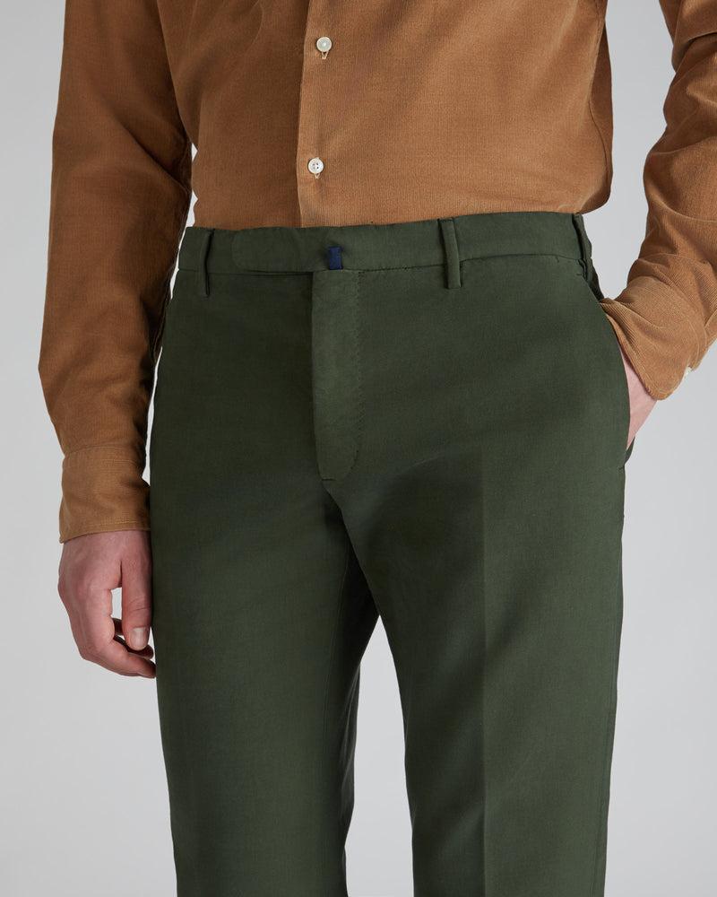 Slowear Pantalone slim fit in doeskin Soddisfazione Garantita