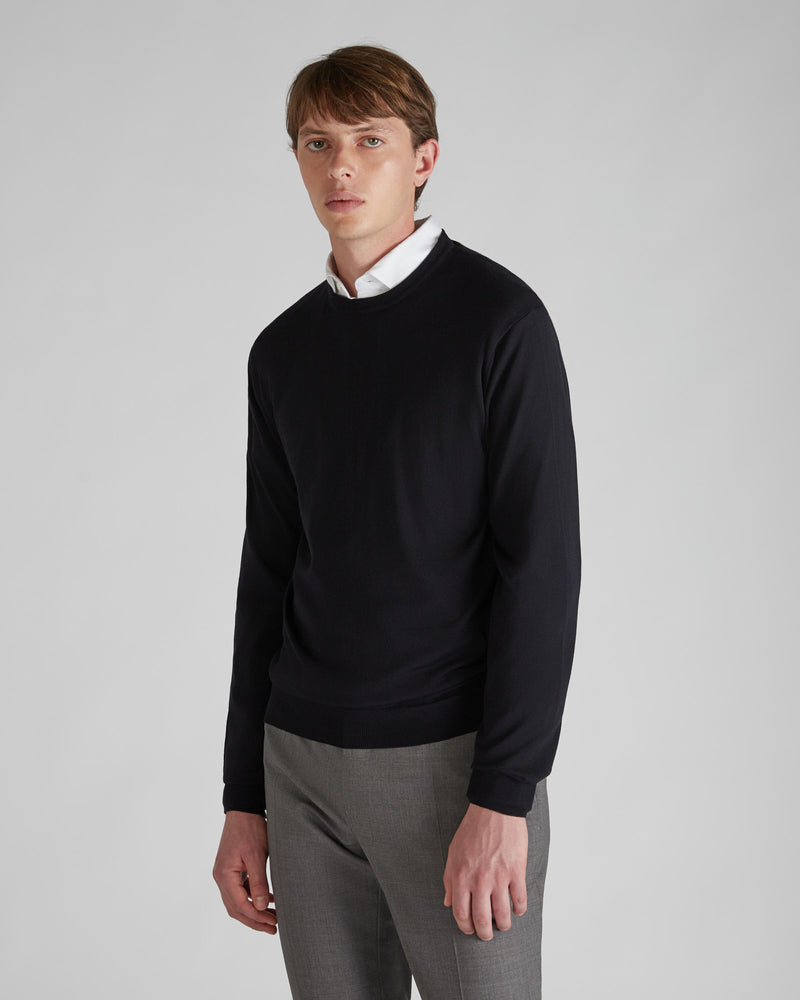Slowear Girocollo slim fit in Flexwool certificato Offerta San Valentino