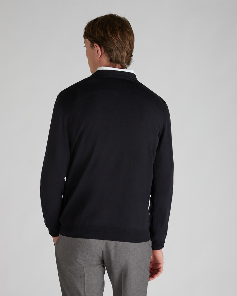 Slowear Girocollo slim fit in Flexwool certificato Offerta San Valentino