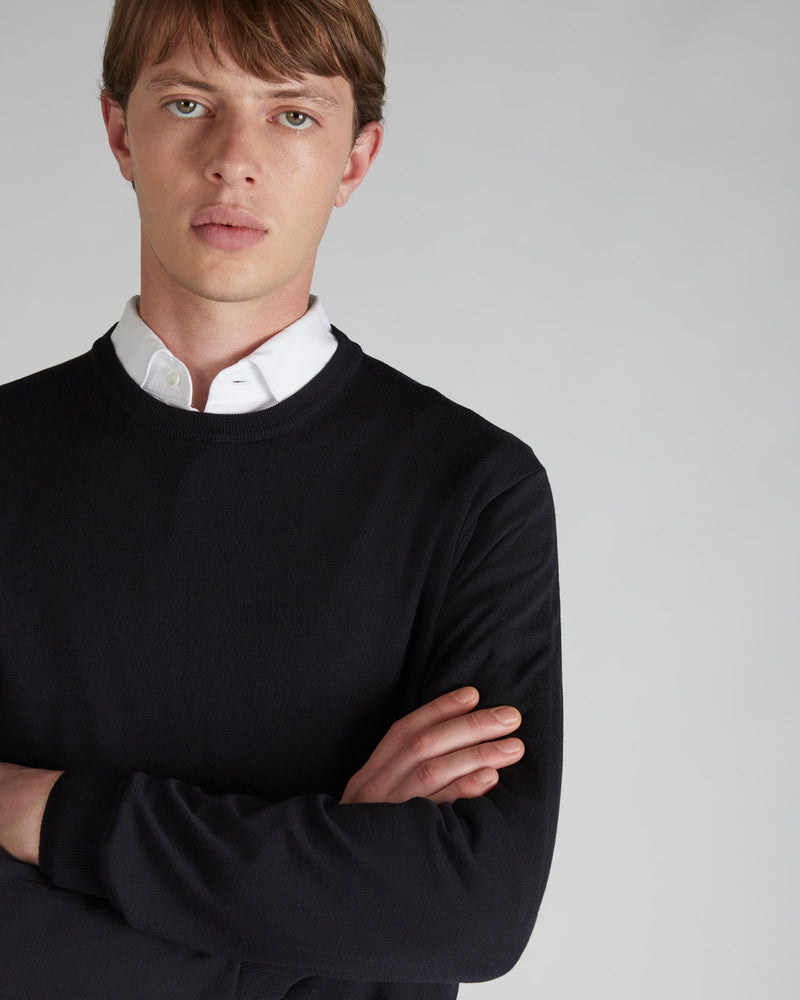 Slowear Girocollo slim fit in Flexwool certificato Offerta San Valentino