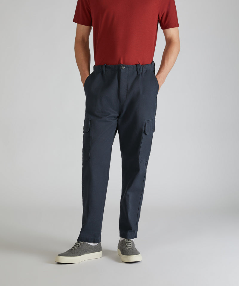 Slowear Pantalone regular fit in tricotina Vendita calda