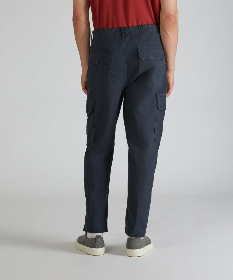Slowear Pantalone regular fit in tricotina Vendita calda