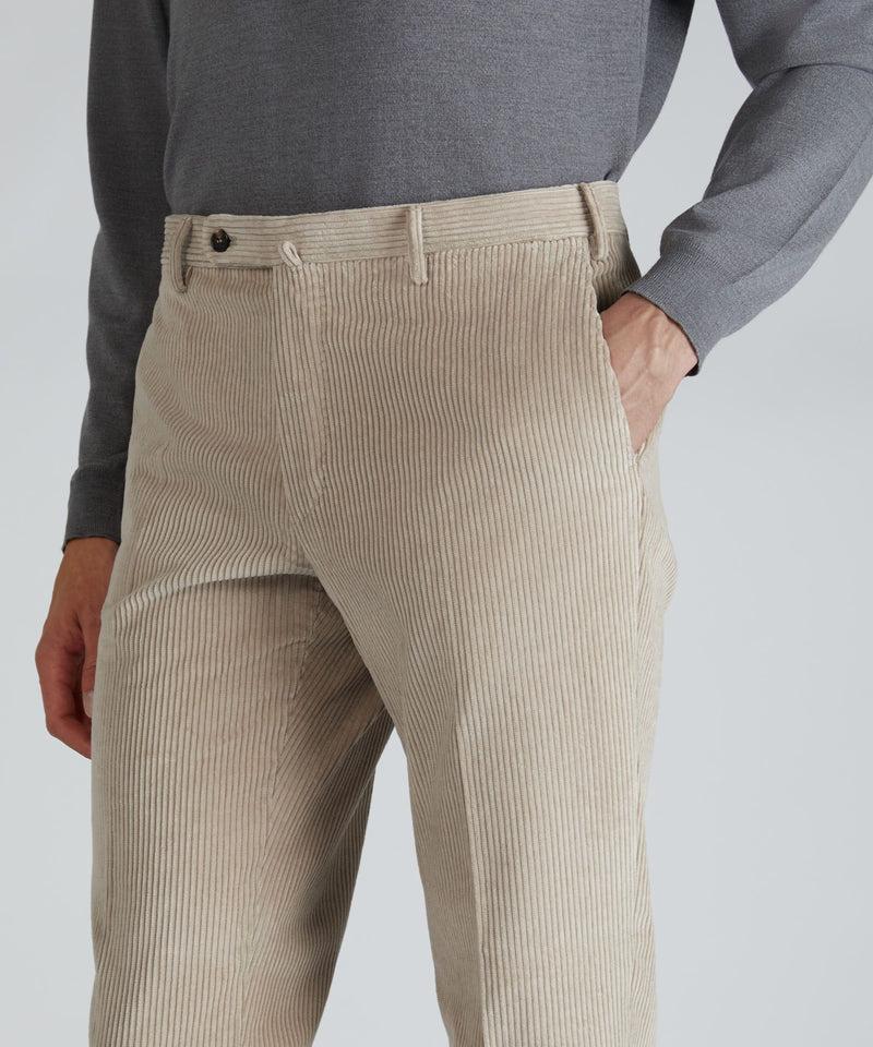 Slowear Pantalone regular fit in velluto Hotsell