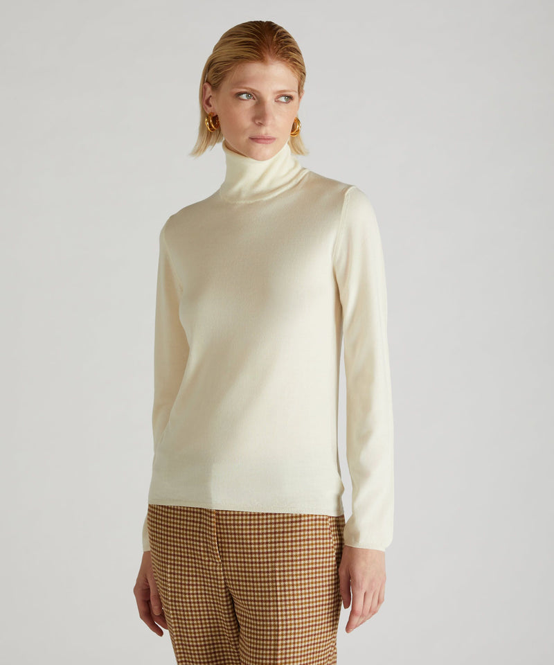 Slowear Dolcevita slim fit in Flexwool certificato Vendita Economica
