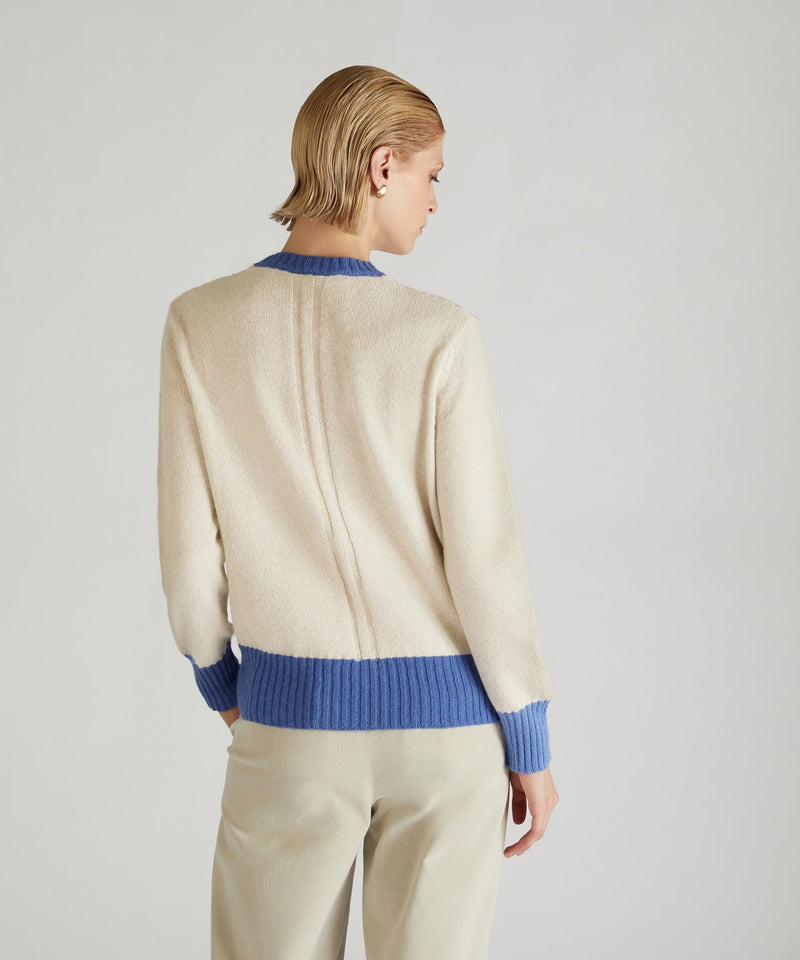 Slowear Girocollo over in lana e Angora Nuova