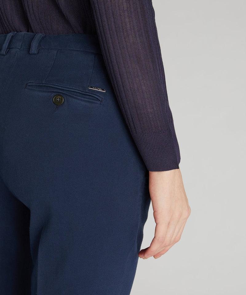 Slowear Pantalone slim fit in drill di cotone 2025